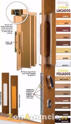 PPuertas plegables de pvc